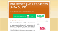 Desktop Screenshot of itaboutmba.com