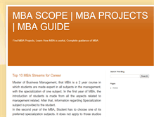 Tablet Screenshot of itaboutmba.com